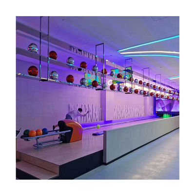 Equipo de bolos de cuerda en interiores con tenpin negro y precios asequibles