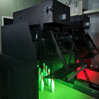 Máquina de boliche de cuerdas personalizada para la impresión de transferencia de calor de acero en parques de diversiones